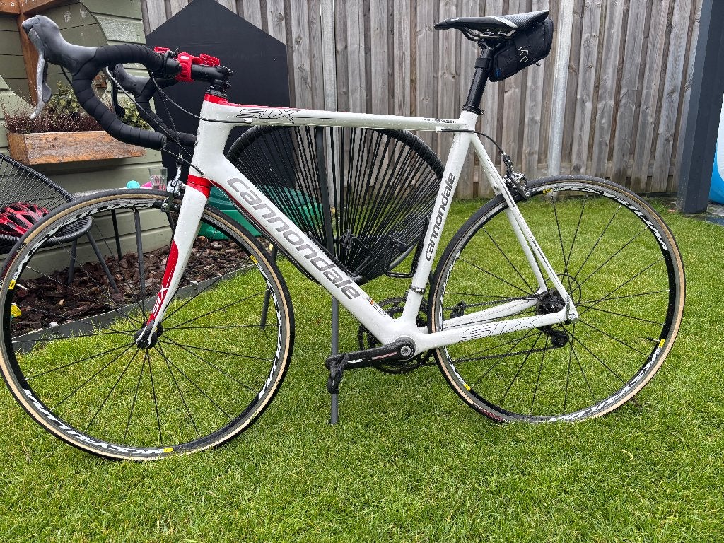 Cannondale carbon racefiets 58cm Ultegra + compleet pakket, Fietsen en Brommers, Fietsen | Racefietsen, Gebruikt, Heren, Overige merken