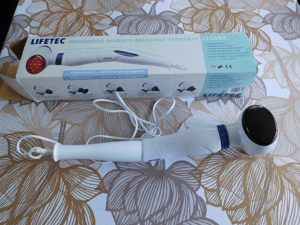 Liftec infrarood massageapparaat Model 6654, Sport en Fitness, Massageproducten, Ophalen, Zo goed als nieuw, Apparaat