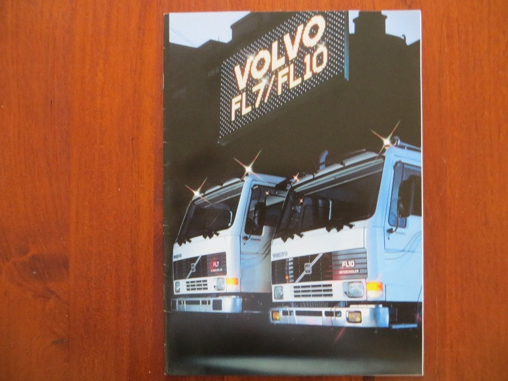 Volvo FL7 / FL10 (aug. 1985), Verzenden, Nieuw, Volvo