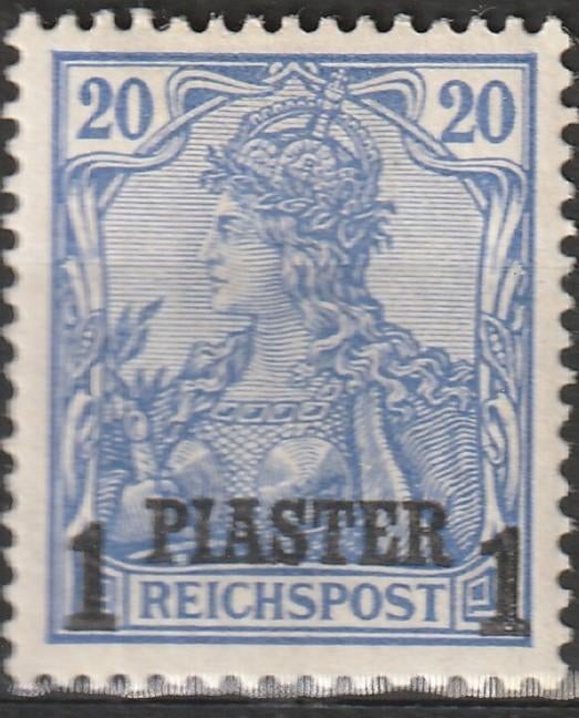 D. Post Turkey Michel nr. 14 II volle gom Plakker, Verzenden, Overige landen, Postfris