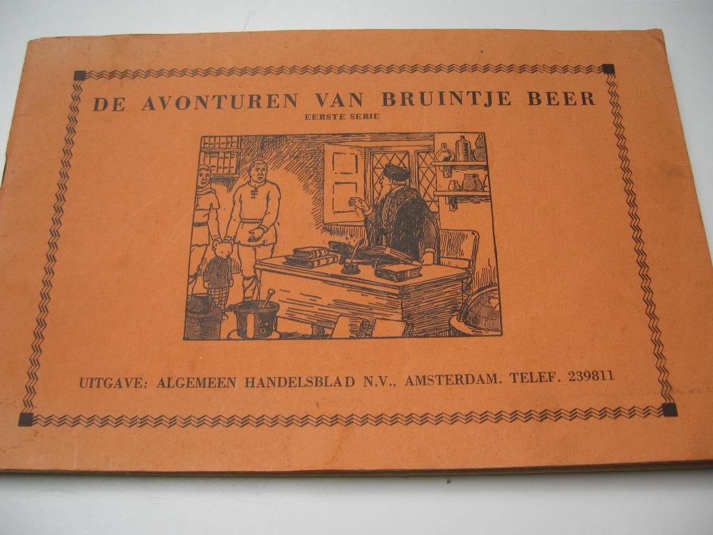 Oud stripboekje v d avonturen v bruintje beer 1e serie €7,50, Antiek en Kunst, Antiek | Boeken en Bijbels, Ophalen of Verzenden