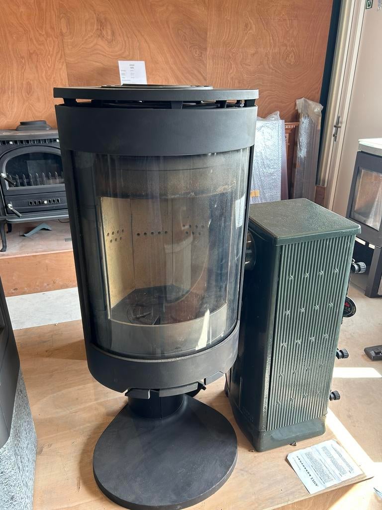 Jotul F474 liftdeur, Ophalen of Verzenden, Hout, Vrijstaand, Houtkachel