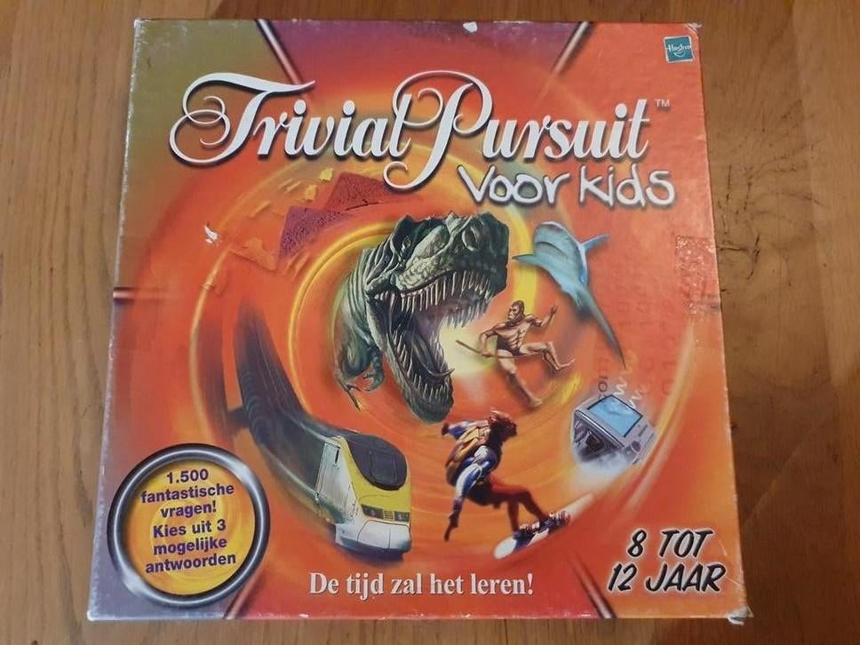 Triviant Pursuit voor kids., Vijf spelers of meer, Ophalen, Gebruikt, Hasbro