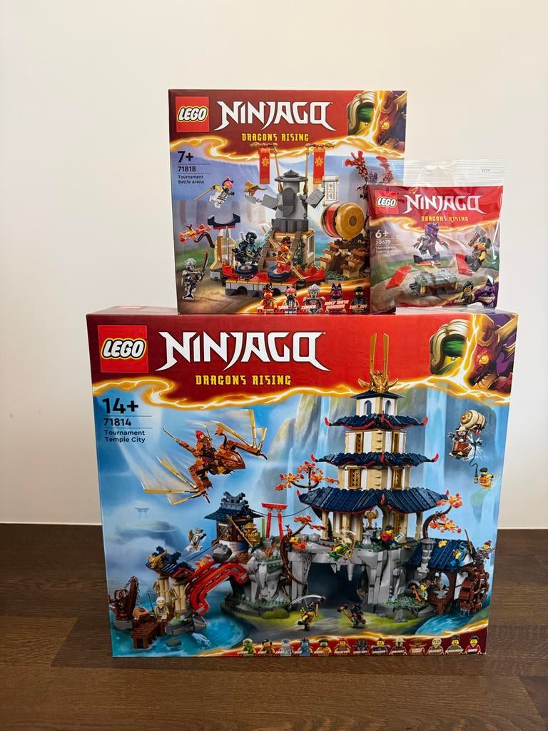 Lego Ninjago 71814, 71818, 30675 - Complete set!, Ophalen of Verzenden, Nieuw, Complete set, Lego
