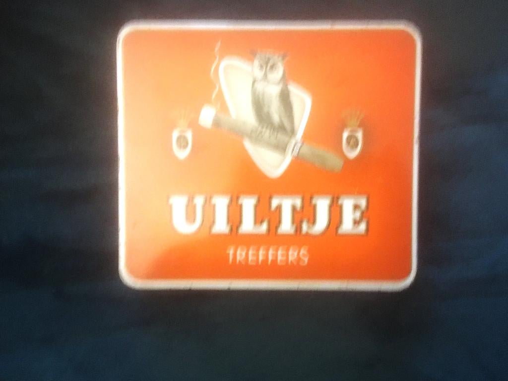 sigarenblikje  UILTJE  Treffers - 20 sigaren, Verzamelen, Ophalen of Verzenden, Overige