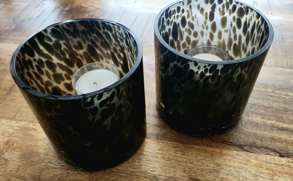 Cheetah waxinelichthouders, Ophalen, Overige materialen, Minder dan 25 cm