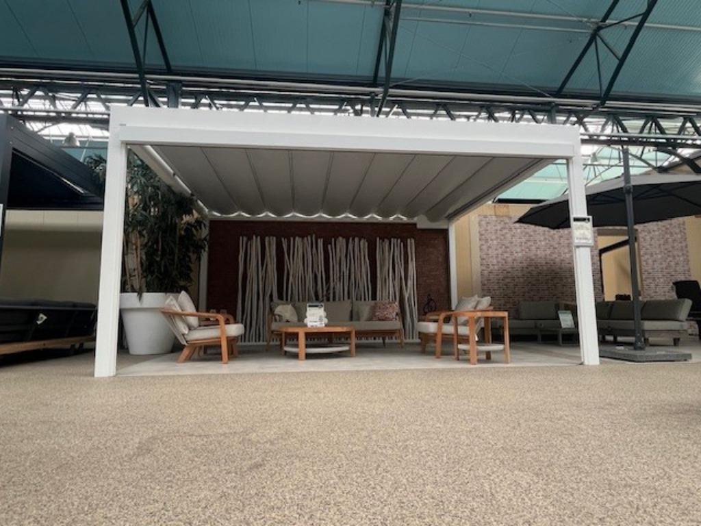 Showroommodel | Stobag Rivera Overkapping, Tuin en Terras, Overkappingen, Gebruikt, Veranda, Ophalen