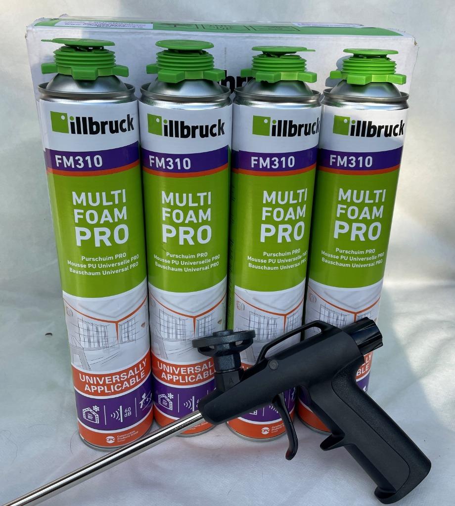 Gratis purpistool bij 2 dz. purschuim illbruck & Sealadvice, Minder dan 4 cm, Nieuw, Ophalen of Verzenden, 15 m² of meer