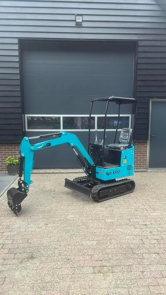 Minigraver nieuw, Ophalen, Graafmachine