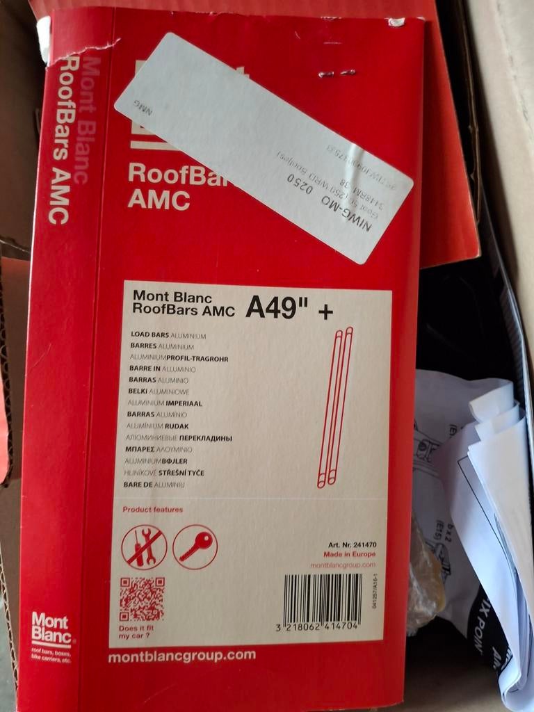 Te koop montblanc dakdragers, zeer goede staat., Ophalen of Verzenden