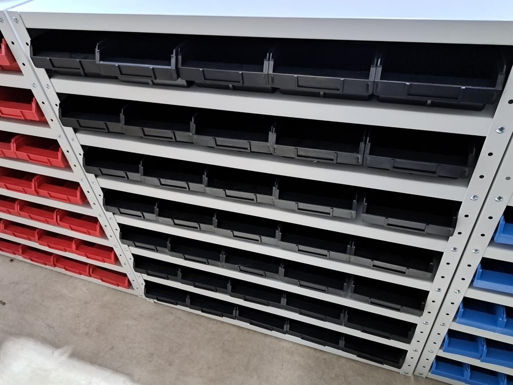 AANBIEDING! Nieuwe bakkenkast magazijnkast, Ophalen, Zo goed als nieuw, 25 tot 50 cm, Minder dan 100 cm
