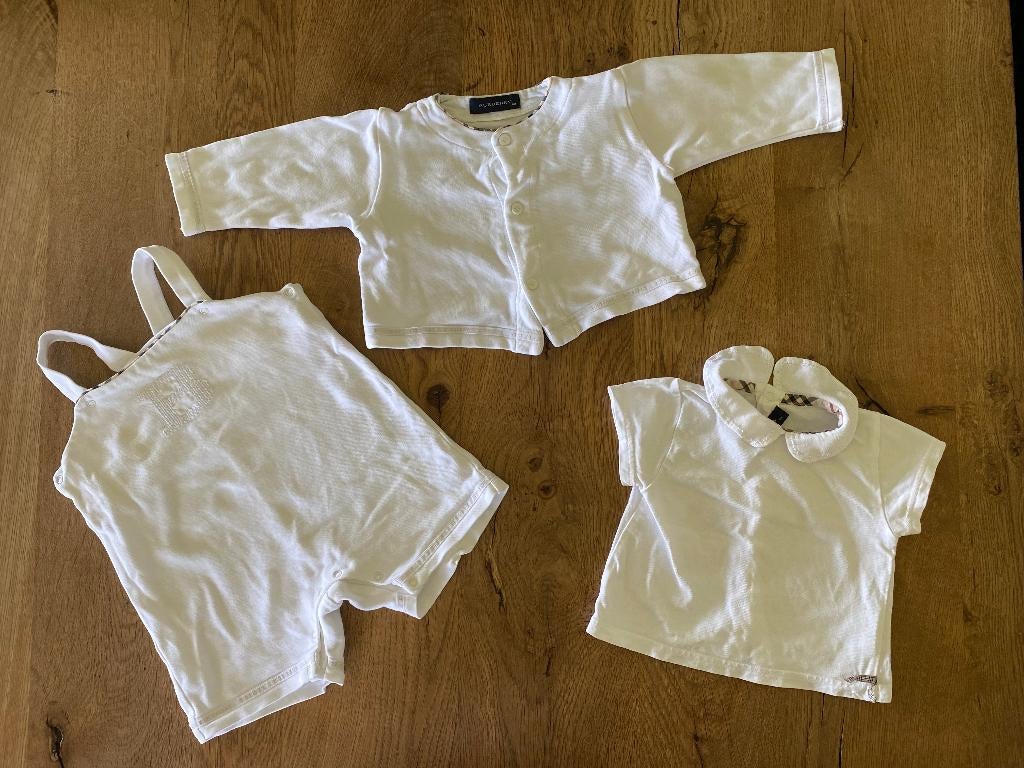 Prachtig 3-delig Burberry setje (68), Gebruikt, Ophalen of Verzenden, Setje, Jongetje