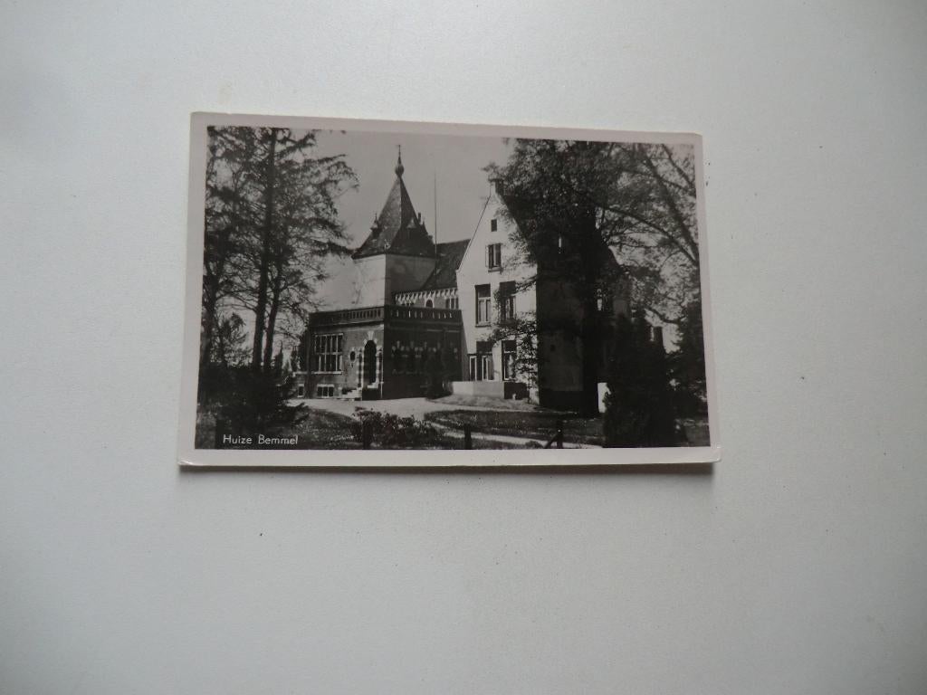 Kasteel,Huize Bemmel,Bemmel,Gendt,Huissen,, Ophalen of Verzenden, 1940 tot 1960, Gelopen, Gelderland
