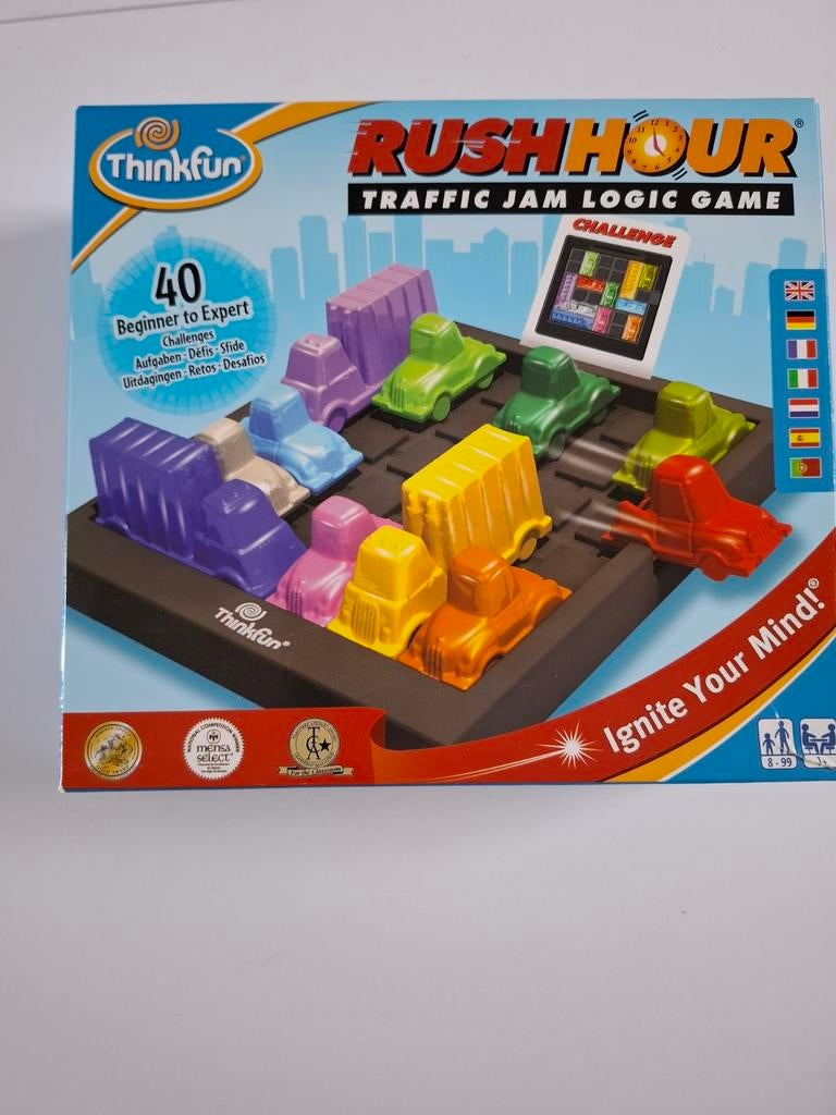 Rush Hour - Denkspel, Een of twee spelers, Nieuw, Thinkfun, Ophalen of Verzenden