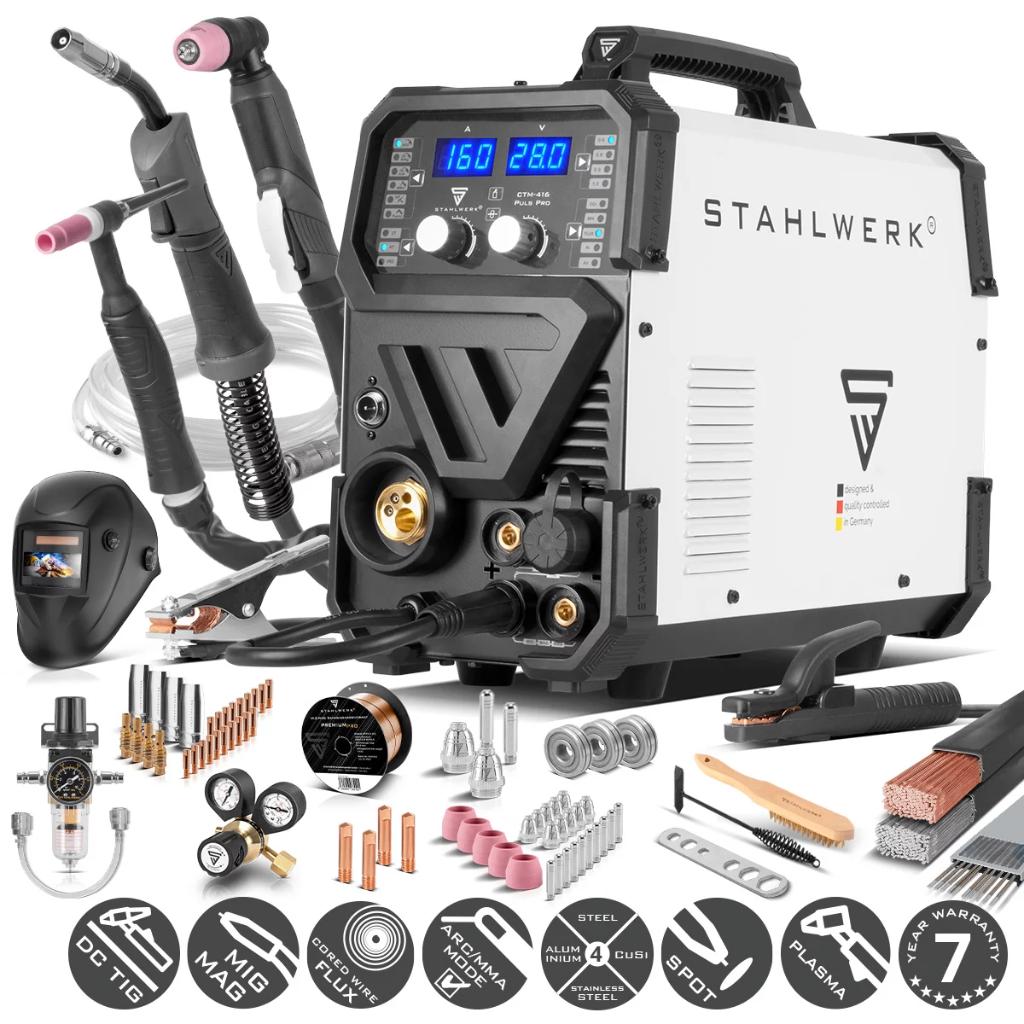 STAHLWERK CTM-416 Puls Pro volledig uitgerust 6-in-1, Ophalen, Nieuw, 150 tot 250 ampère, Overige typen