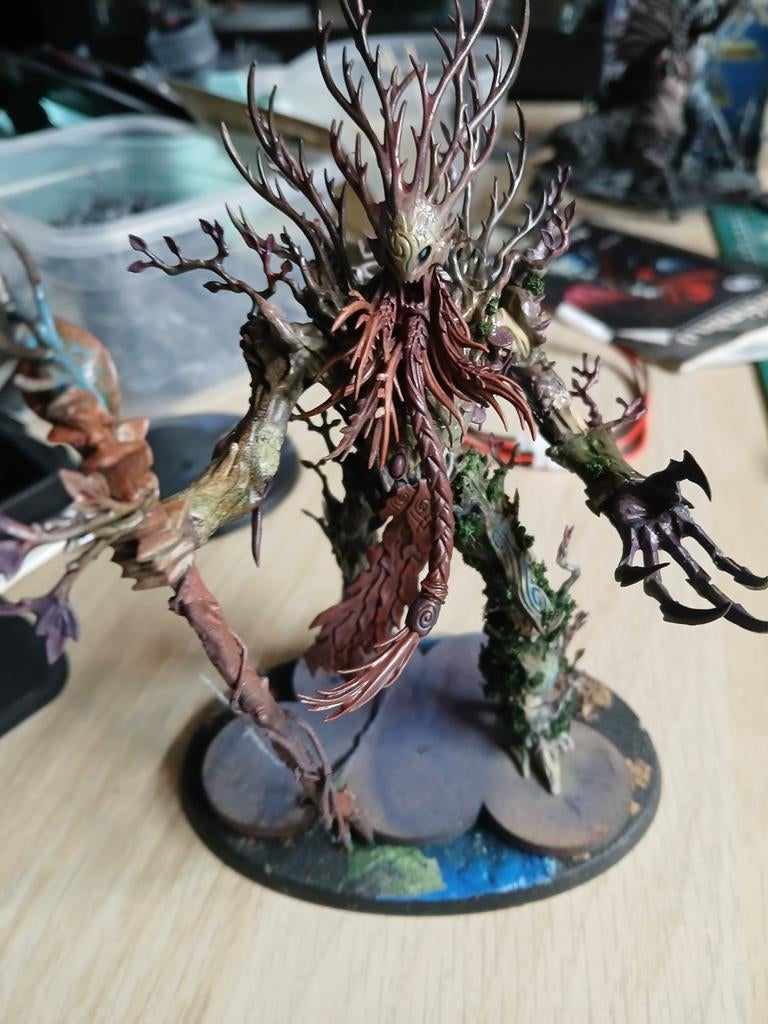 Sylvaneth Treelord Warhammer Figuur, Gebruikt, Figuurtje(s), Warhammer, Ophalen of Verzenden