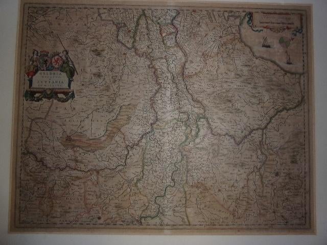 Geldria Ducatus, et Zutfania Comitatus 1631 W.J. Blaeu, Ophalen of Verzenden