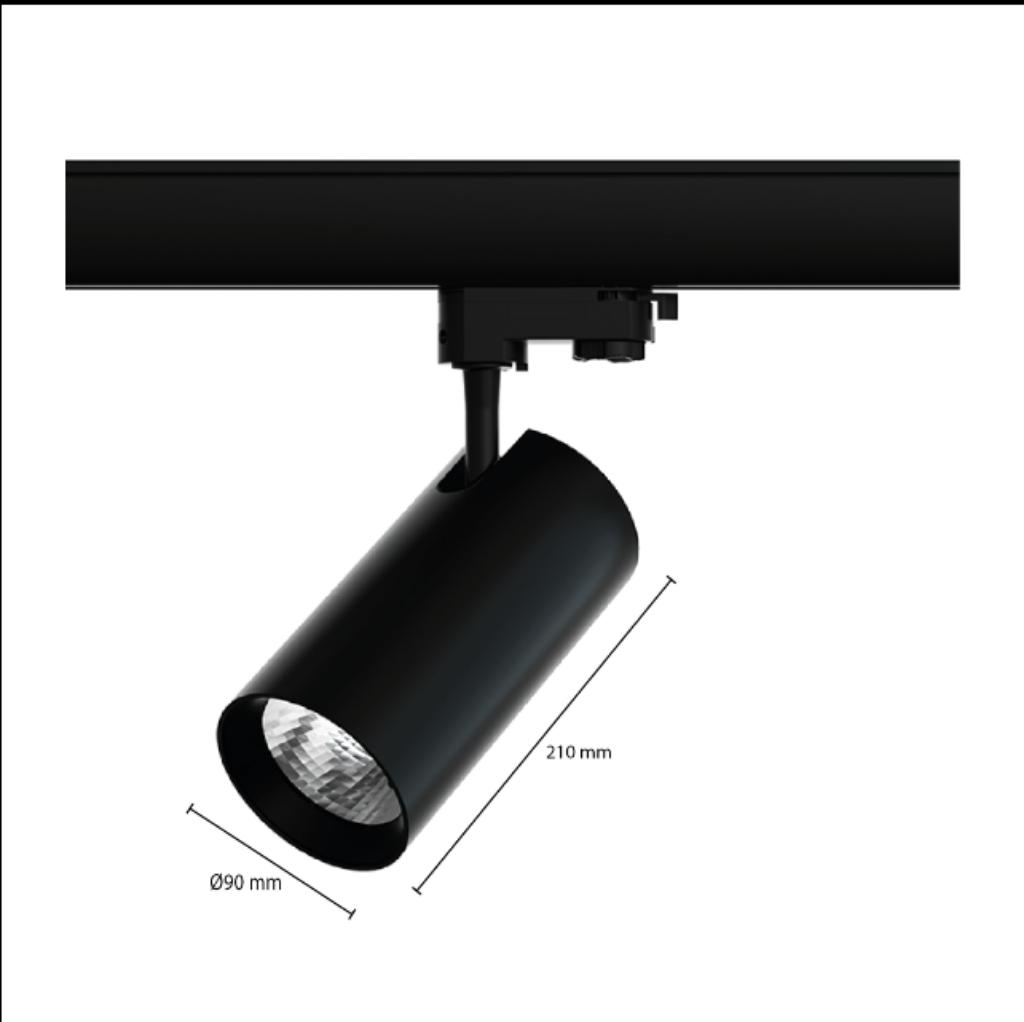 LED RAIL SPOT WINKEL VERLICHTING KEUKEN SHOWROOM, Huis en Inrichting, Lampen | Spots, Metaal of Aluminium, Nieuw, Ophalen of Verzenden
