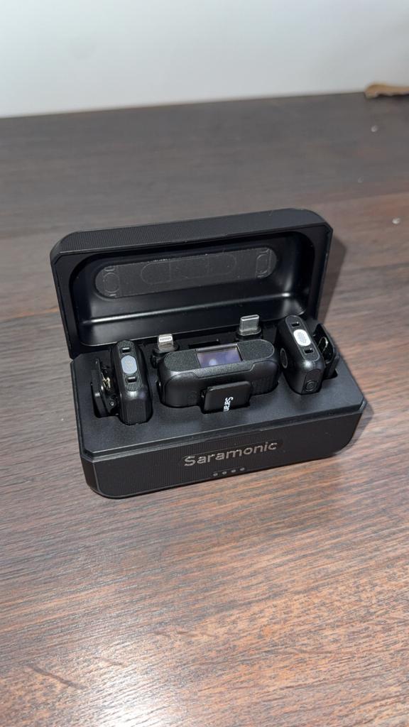 Wireless Microphone Saramonic Draadloze microfoon, Ophalen of Verzenden, Nieuw, Overige typen, Draadloos