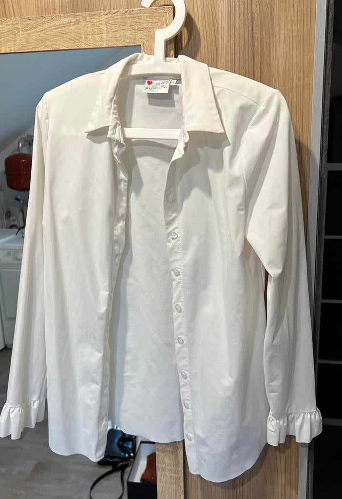 Witte travel blouse Helena Hart, Ophalen of Verzenden, Zo goed als nieuw, Maat 34 (XS) of kleiner, Wit