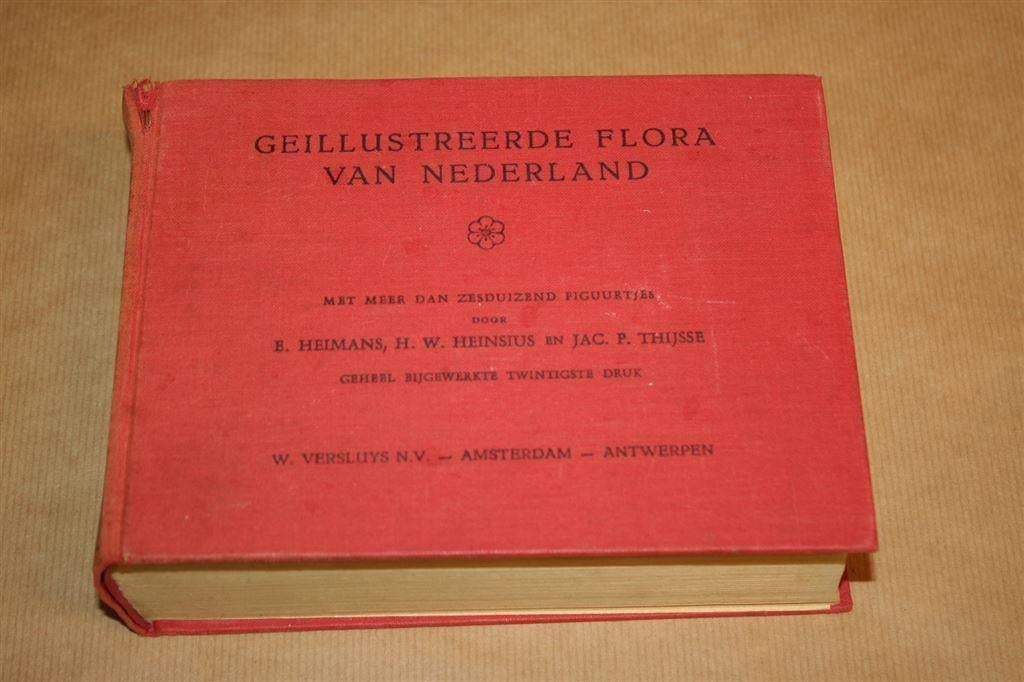 Geïllustreerde Flora van Nederland - Heimans, Thijsse 1960, Ophalen of Verzenden, Gelezen, Bloemen, Planten en Bomen