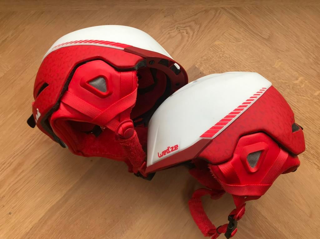 Skihelm (nog 1 ex.) voor kinderen van Wed’ze, 53-56 cm, Ophalen of Verzenden, Zo goed als nieuw, Jongen of Meisje, Broek