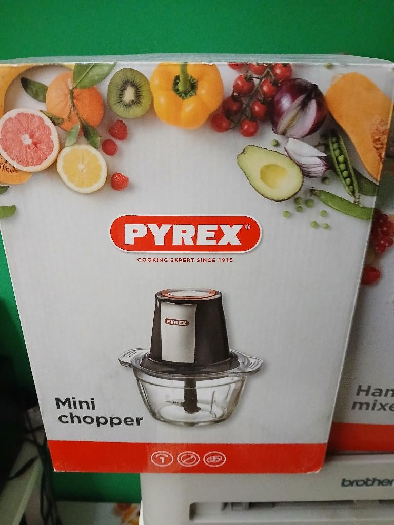 Pyrex mini chopper / hakselaar nieuw in doos, Huis en Inrichting, Keuken | Keukenbenodigdheden, Ophalen of Verzenden, Nieuw
