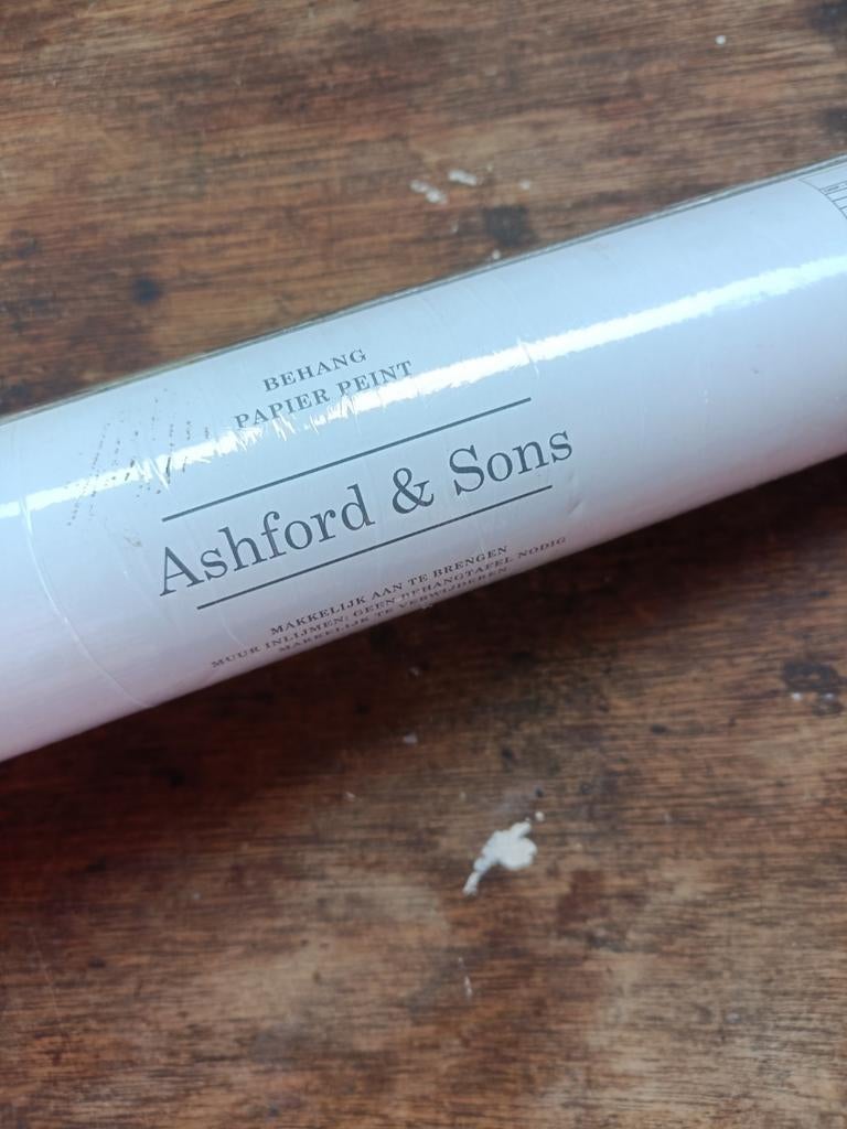 Rol behang van Ashford & Sons, Ophalen, Minder dan 10 m², Groen