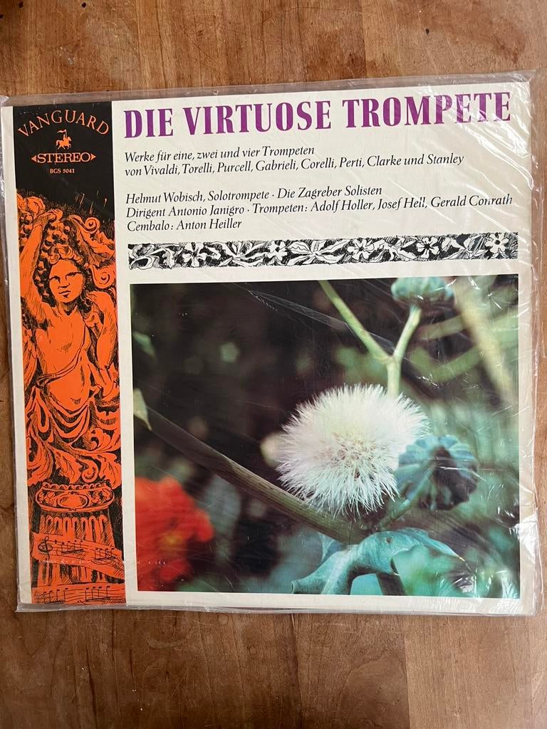Lp klassiek die virtuose trompete, Ophalen, Gebruikt
