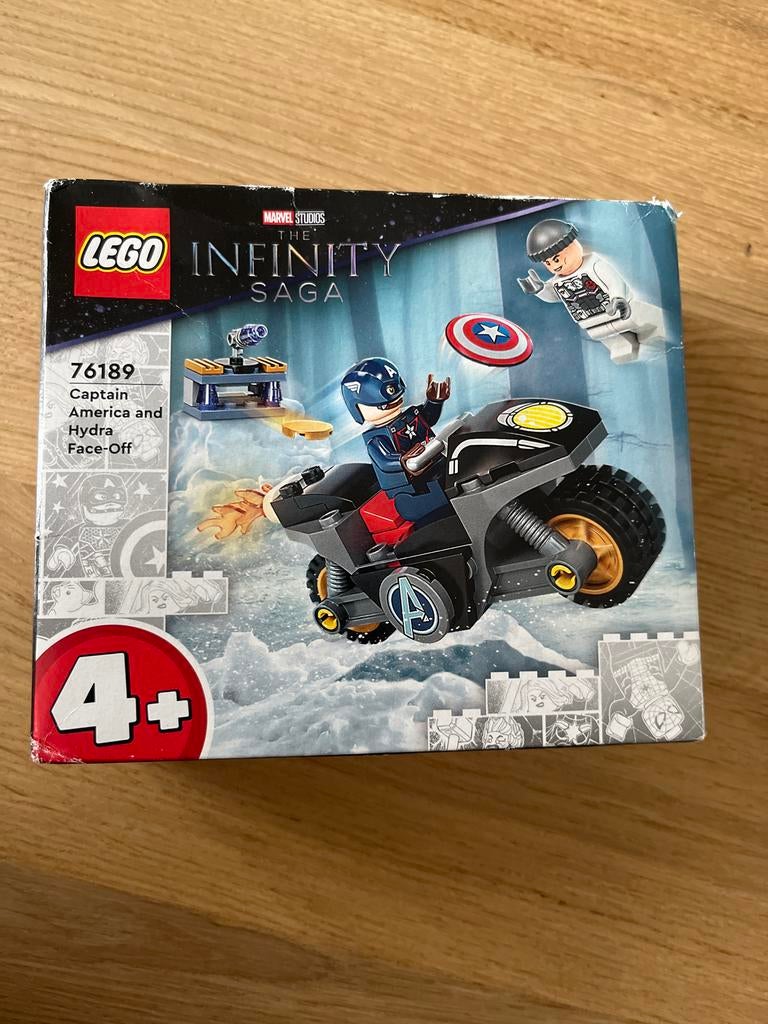Nieuw! Lego Marvel 76189 Captain America Hydra Face-Off, Ophalen of Verzenden, Nieuw, Complete set, Lego
