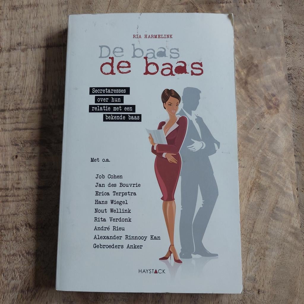 Ria Harmelink - De baas de baas, Boeken, Overige Boeken, Gelezen, Ophalen of Verzenden