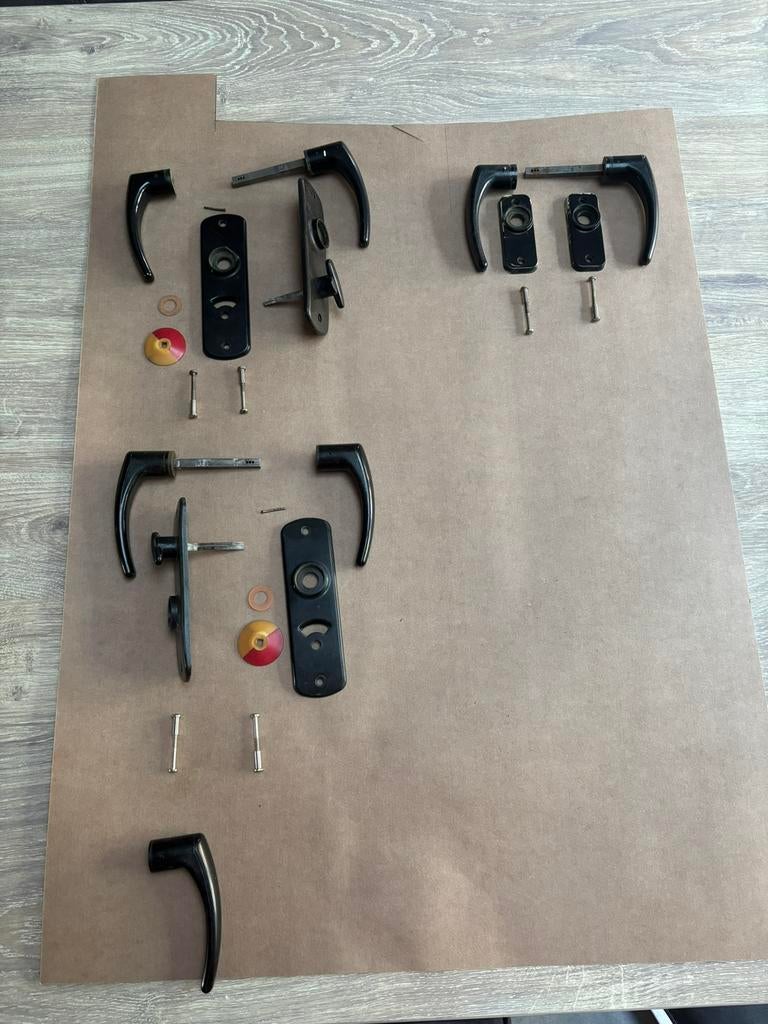 Bakeliet deurkruk vrij en bezet, Ophalen, Zo goed als nieuw