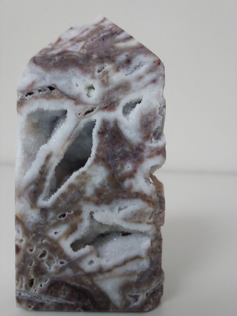 Kwarts met goethiet en manganese torentje (sfaleriet), Ophalen of Verzenden, Nieuw