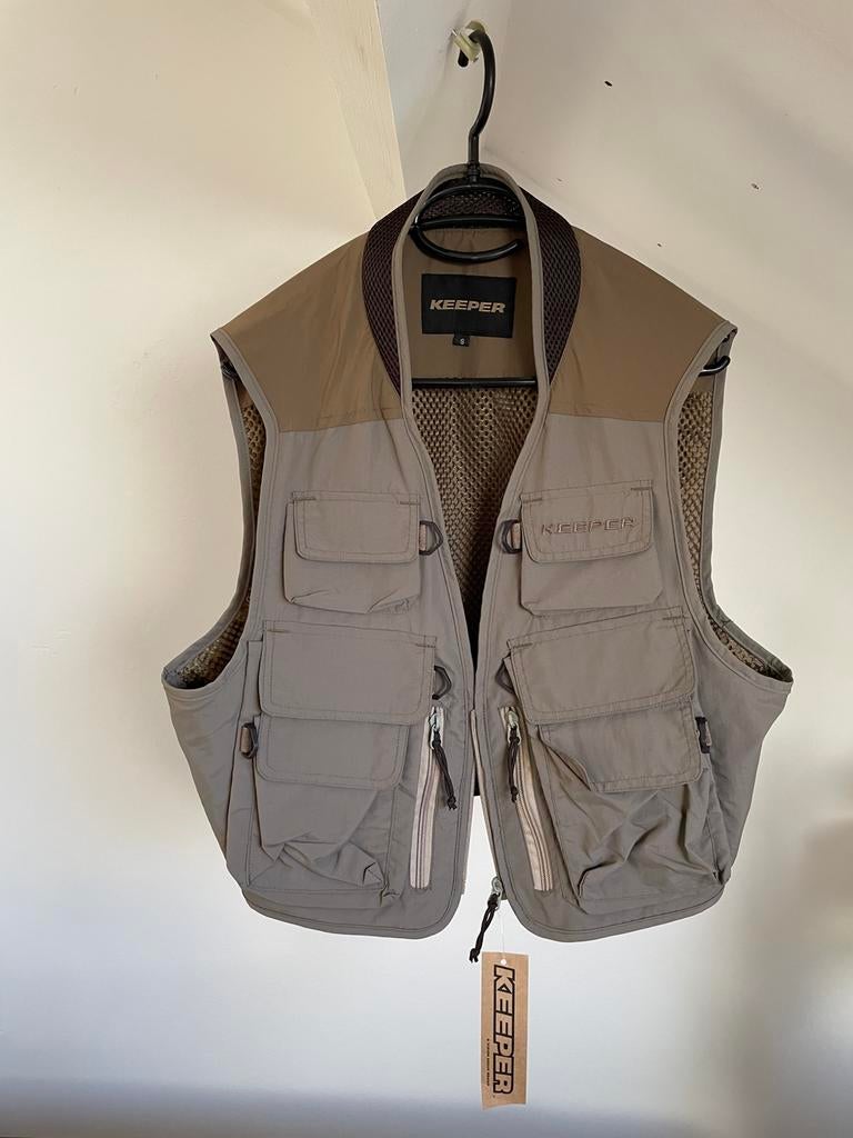 Vision Keeper Vliegvis Vest maat S.        Hardy   /   Orvis, Watersport en Boten, Hengelsport | Vliegvissen, Verzenden, Nieuw