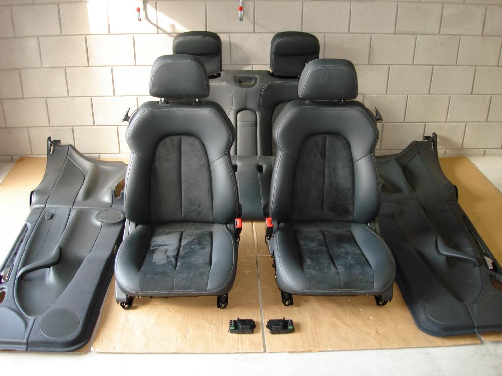 Mercedes A208 CLK cabrio nappa/alcantara interieur - memory, Auto-onderdelen, Ophalen, Gebruikt, Mercedes-Benz