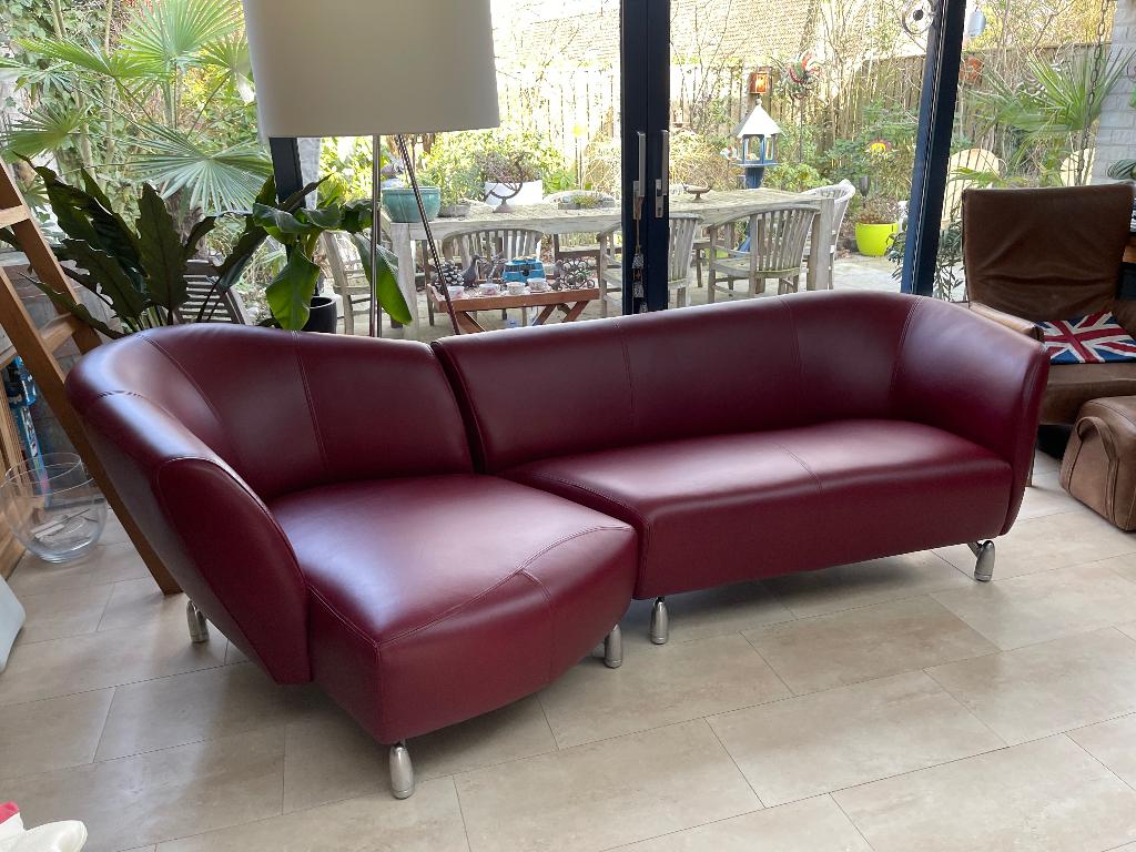 leolux Pupilla. Refurbished, Huis en Inrichting, Banken | Bankstellen, 250 tot 300 cm, 125 tot 150 cm, Hoekbank, Driepersoons