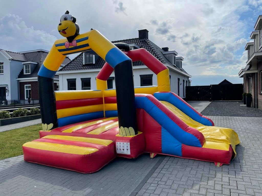 Aap Multiplay springkussen met glijbaan te huur, Ophalen, Overige