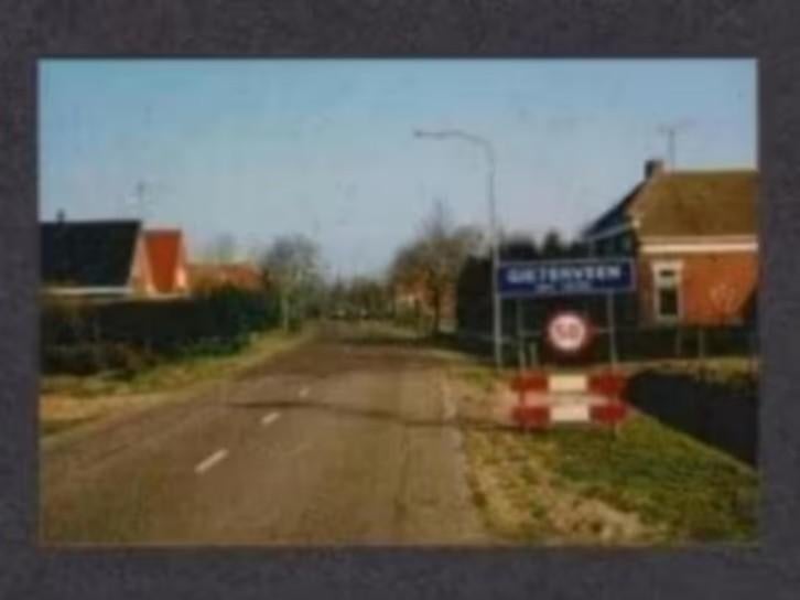 Foto Gieterveen Gemeente Gieten Boerderij Jaren 80., Verzamelen, 1980 tot heden, Foto, Ophalen of Verzenden, Zo goed als nieuw