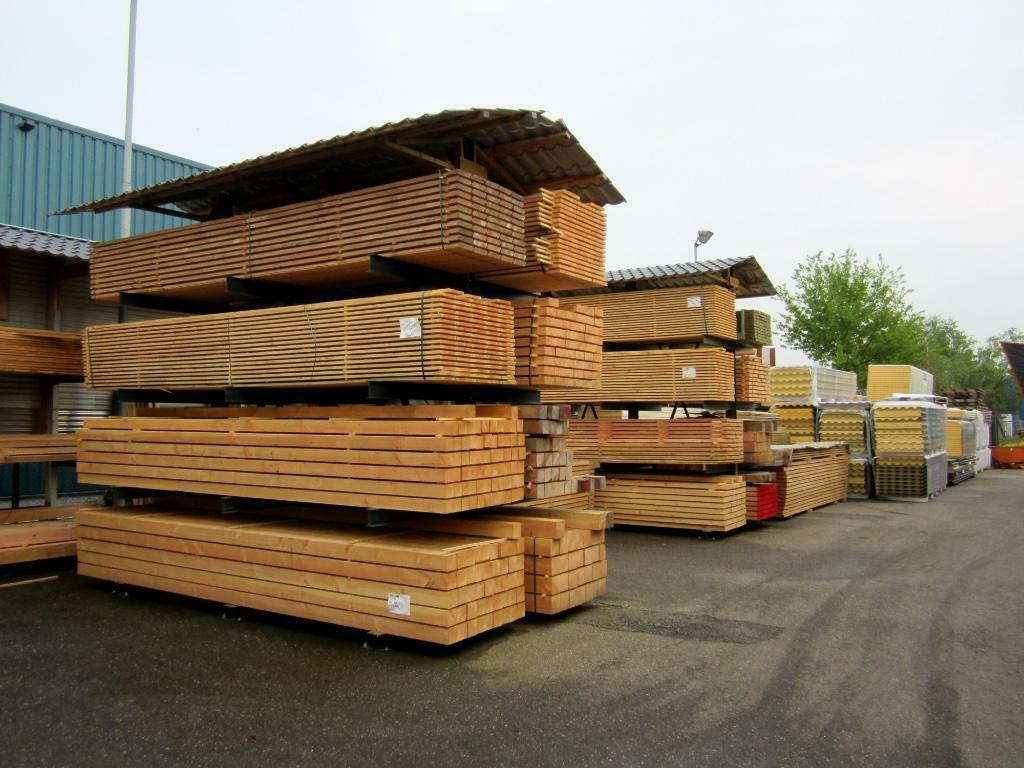 Douglas steigerplanken 32 bij 200 mm, Ophalen, 25 tot 50 mm, Nieuw, Plank