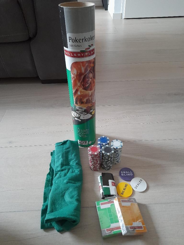 Pokerkoker spel, Vijf spelers of meer, Ophalen of Verzenden, Zo goed als nieuw, Gallery Play