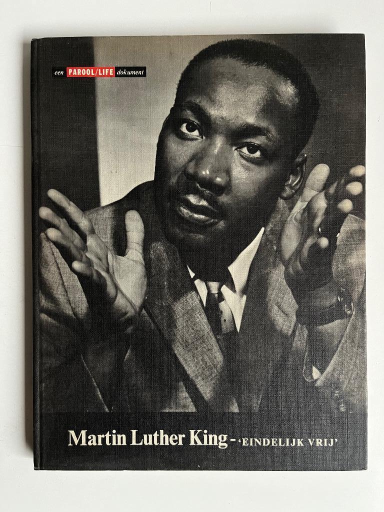 Martin Luther King - 'Eindelijk vrij', 20e eeuw of later, Zo goed als nieuw, Noord-Amerika, Ph. Polderman (red.)