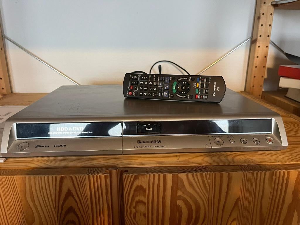 Panasonic DMR-EH65EC-S | DVD / Harddisk Recorder (250 GB), Ophalen, Gebruikt, Harddiskrecorder, Met dvd-recorder
