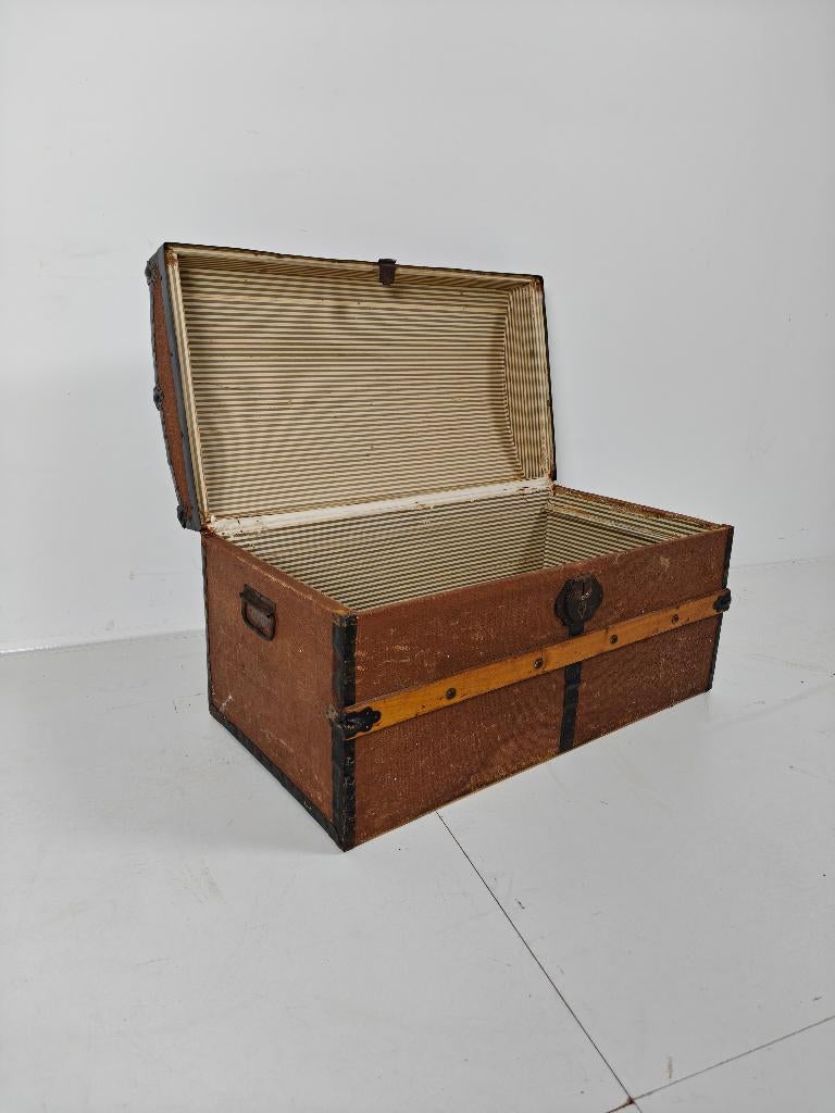 Vintage kleding Koffer, Antiek en Kunst, Ophalen of Verzenden