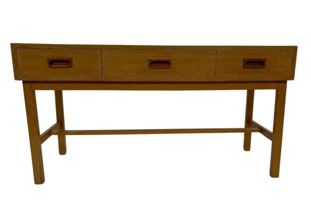 Vintage Dressoir Lowboard Tv Meubel In Eiken Jaren 70 Design, Gebruikt, Vintage, Met lade(s), 25 tot 50 cm
