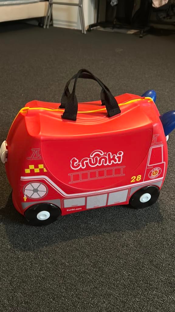 Trunki koffer, Sieraden, Tassen en Uiterlijk, Koffers, Ophalen, Gebruikt, Hard kunststof, Minder dan 50 cm
