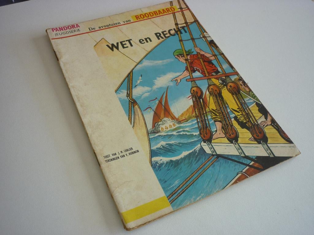 Pandora Jeugdserie: Avonturen van Roodbaard - Wet en Recht, Boeken, Stripboeken, Eén stripboek, Ophalen of Verzenden, Gelezen