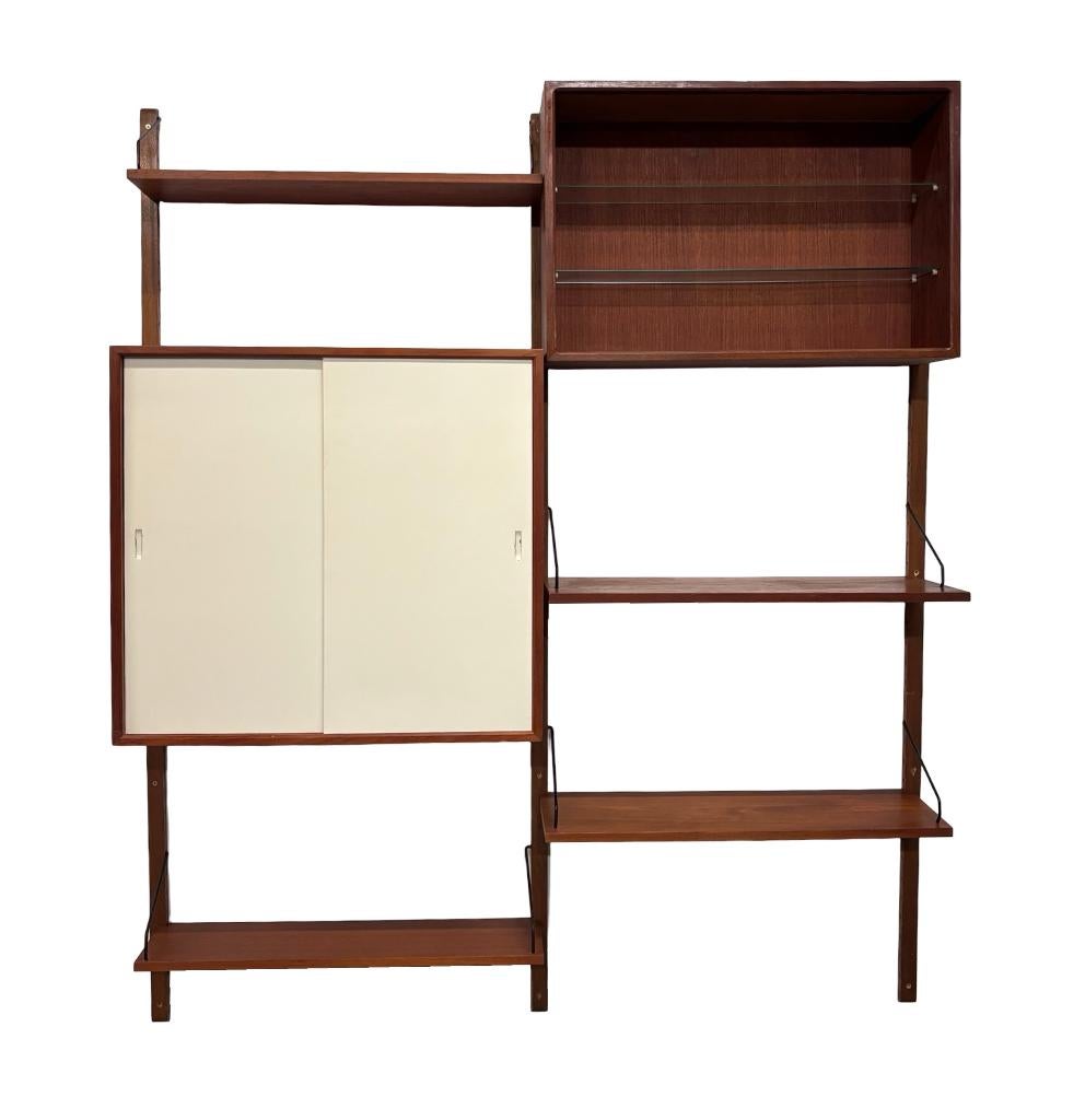 Vintage Poul Cadovius Royal System wandsysteem wallunit