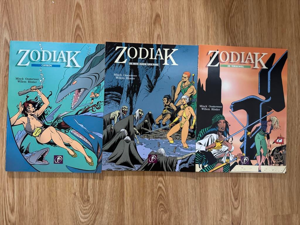 Zodiak Stripboeken - Als Nieuw!, Boeken, Stripboeken, Meerdere stripboeken, Ophalen of Verzenden, Zo goed als nieuw