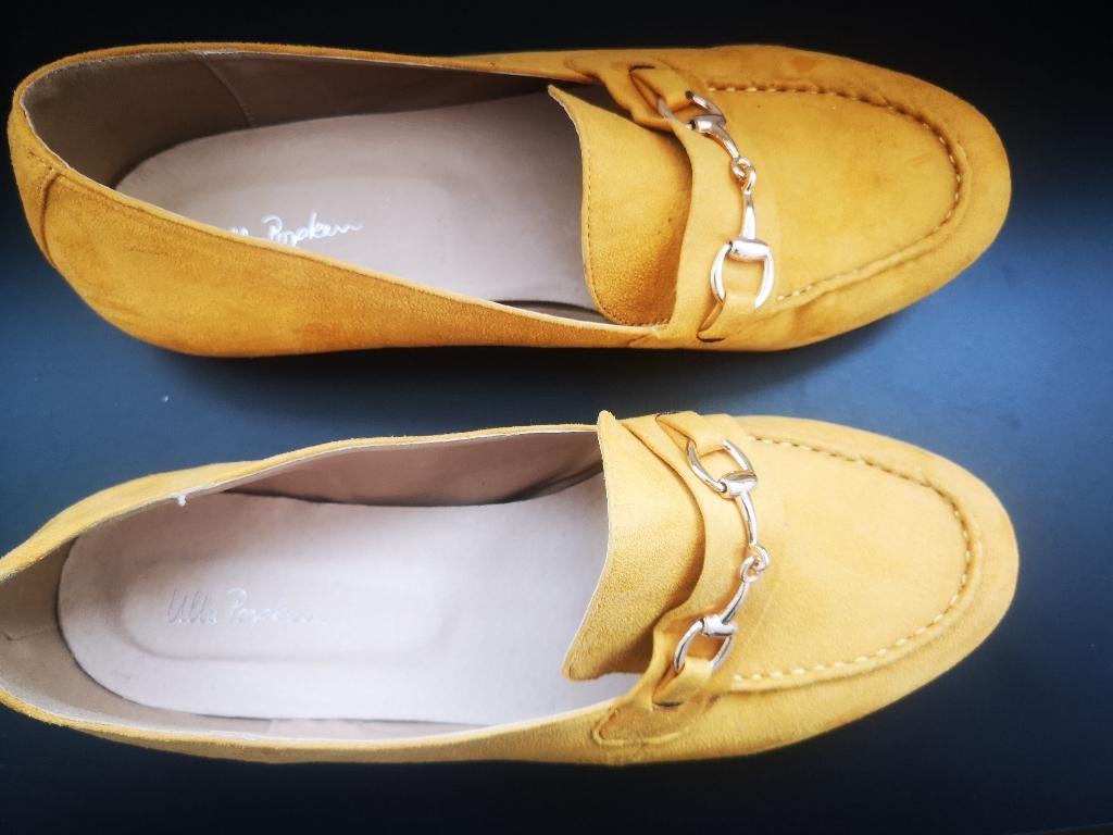 Nieuwe schoenen geel maat 44, Kleding | Dames, Schoenen, Instappers, Geel, Nieuw, Ulla Popken
