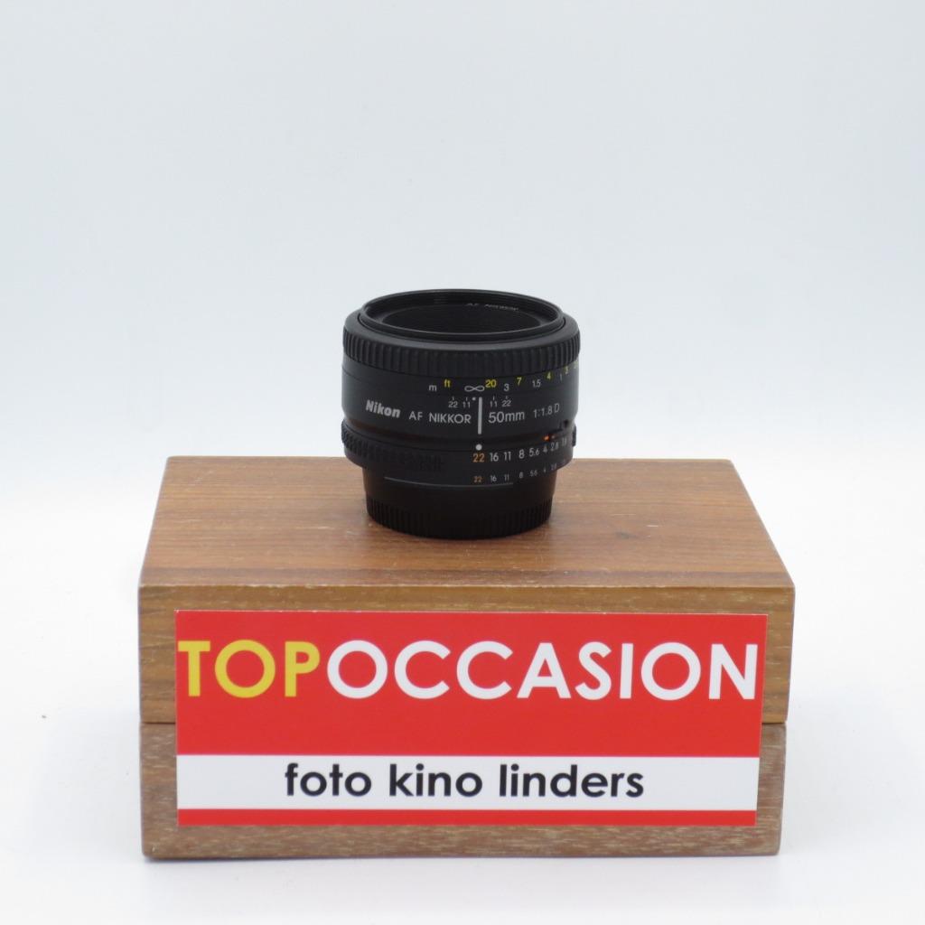 OCCASION: Nikon 50mm F1.8 D, Ophalen of Verzenden, Gebruikt, Standaardlens